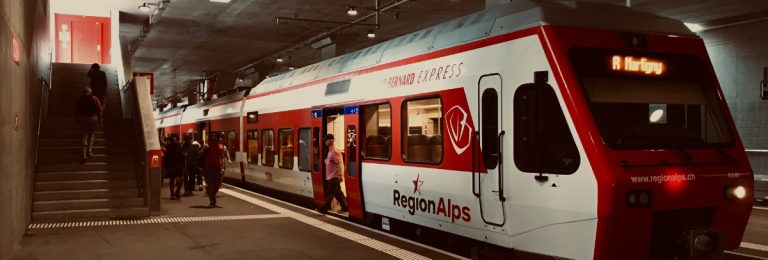 Getting to Verbier by train